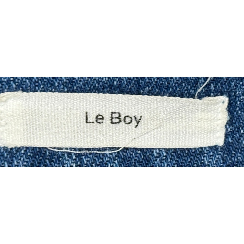 Frame Le Boy Women's 5 Pocket Distressed Zip Ankle Jeans Size 25 - Picture 6 of 16